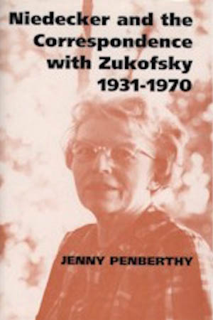 Cover of Niedecker and the Correspondence with Zukofsky, 1931-1970