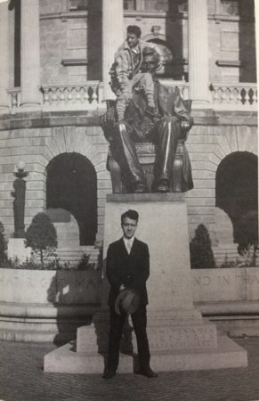 Carl Rakosi at UW-Madison, 1925.