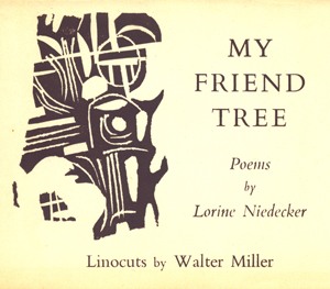 Cover of Lorine Niedecker's My Friend Tree