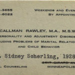 Callman Rawley business card